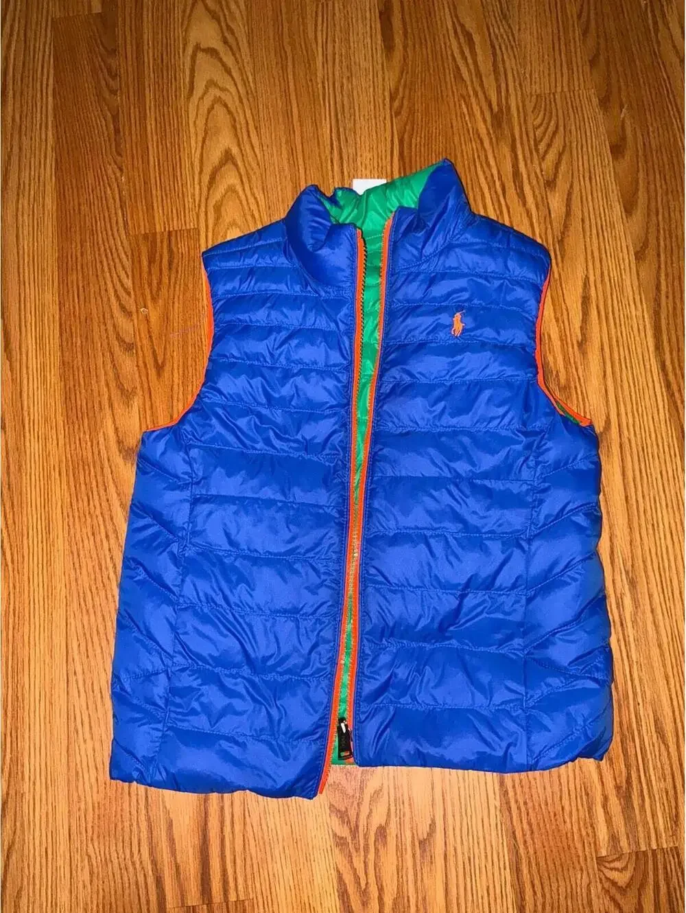 Polo Ralph Lauren Kids Reversible Terra Puffer Vest S(8)